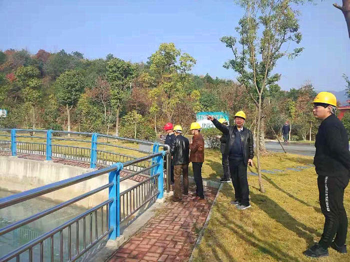 【领导视察】芜湖市无为县安监局来集团公司进行安全环保工作调研