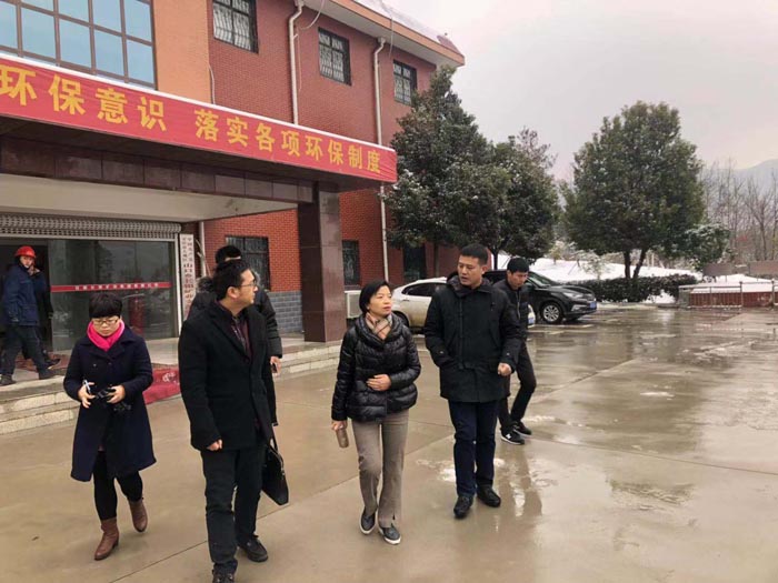 【领导视察】高新区党工委副书记吴海宏来公司了解企业经营情况及雨雪天气安全生产情况
