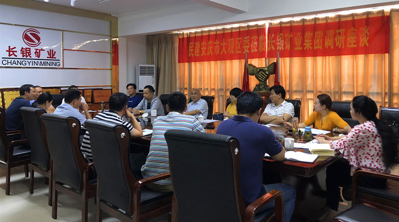 【领导视察】民建大观委莅临集团公司调研指导