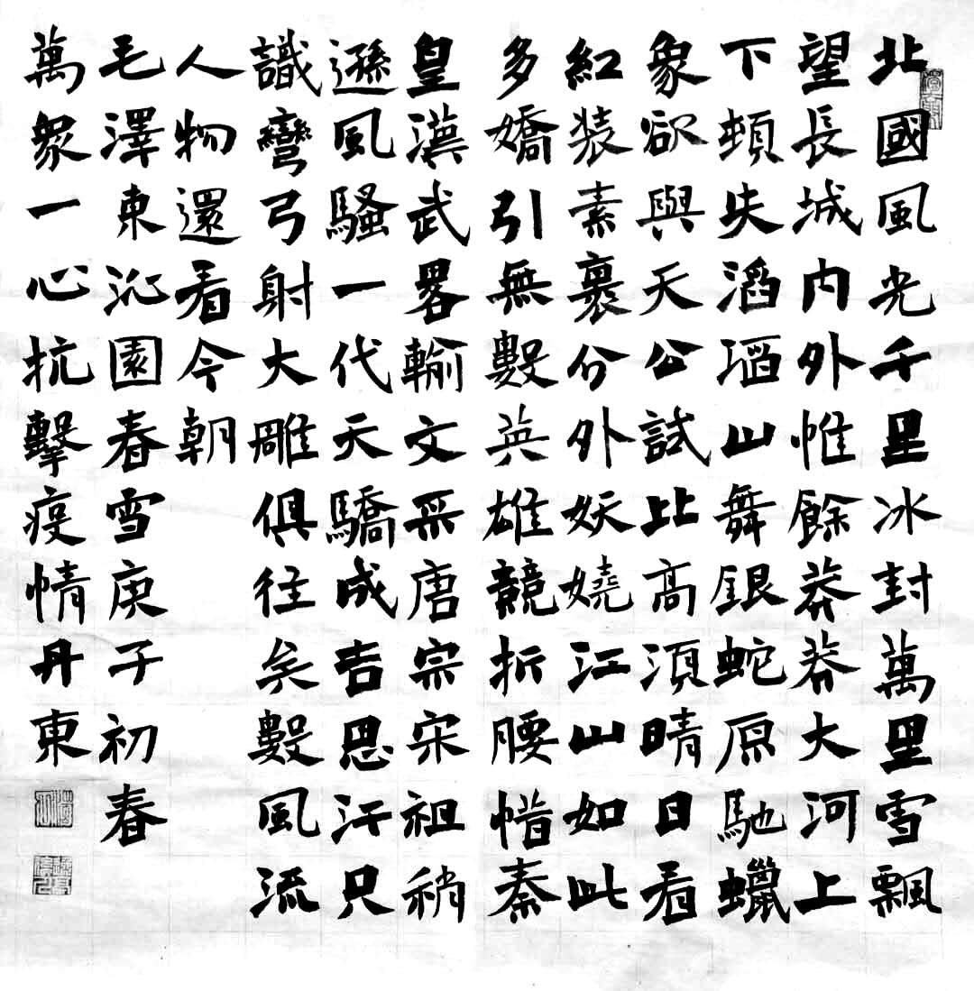 《沁园春·雪》
