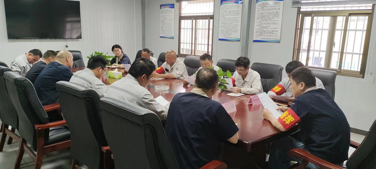 杨家矿段开展机械伤害事故应急演练
